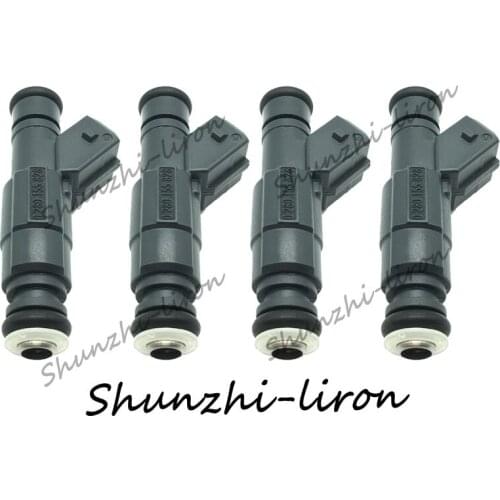 4pcs Fuel Injector For V-W Santana 1.6/1.8 OEM 0280155828 Injection Car-styling Fuel Nozzle Injectors Valve Injection System Kit