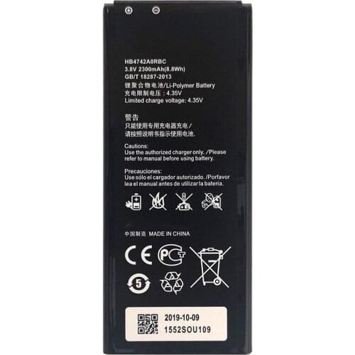 Original Battery HB4742A0RBC For Huawei Honor 3C G630 G730 G740 H30-T00 H30-T10 H30-U10 H30 Battery High Capacity 2300mAh