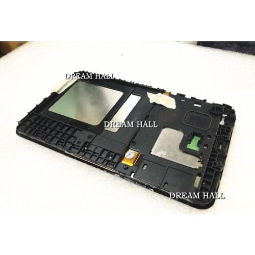 Free shipping New 7 Inch Tablet LCD With Touch Screen Digitizer with Front Frame For Samsung Galaxy Tab 3 Lite 7.0 SM-T111