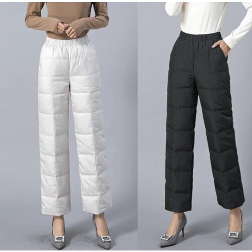 FUNKLOUZ Women's Straight Trousers