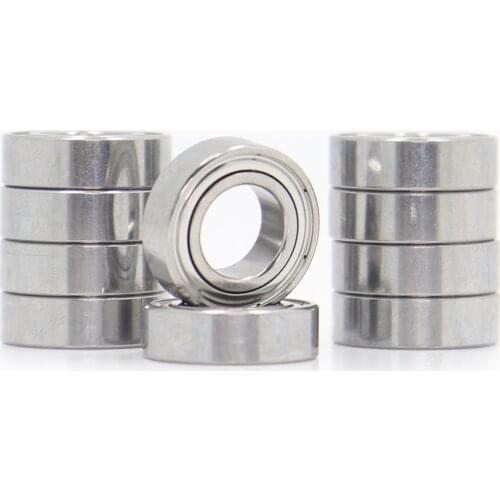 MR137ZZ Ball Bearing 7x13x4 mm 10Pcs ABEC-5 Miniature Metric Chrome Steel L-1370ZZ MR137 Z ZZ Bearings MR137Z