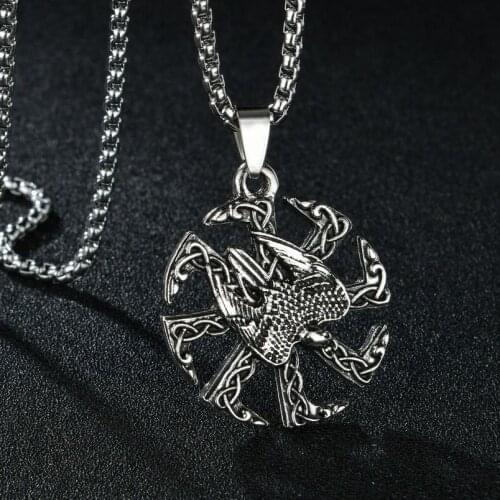 Male Necklaces & Pendants Fashion Jewelry Men Classic Pigeon Eagle Pendant Necklace Husband Gift Female