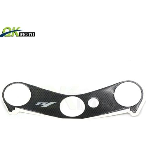 Motorcycles Steering Bracket Cover Decal Sticker Oil Tank Protection Sticker For YAMAHA R1 2002-2003 2004-2008 2009-2011