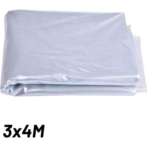 Film Foil Cover Greenhouse Film Foldable Garden Grow Polytunnel Cover Transparent Waterproof