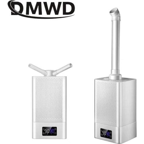 DMWD Industrial Air Ultrasonic humidifier Mute Commercial Supermarket Vegetables Mist Maker 11L Fogger Spray Anion Humidifiers