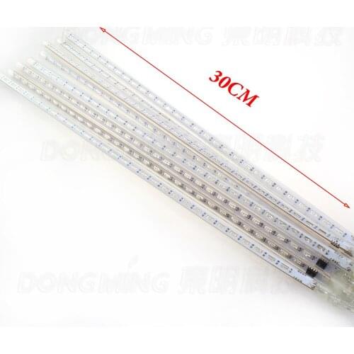 35set 8pcs/set 30cm Meteor Shower Rain Tubes Led Light Lamp 110-240V EU US Plug Christmas String Light Wedding Garden Decoration
