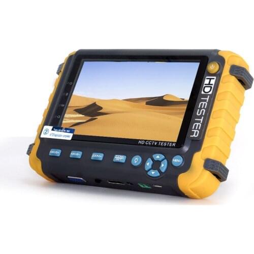 NEW 5 Inch TFT LCD HD 8MP TVI AHD CVI CVBS Analog Security Camera Tester Monitor in One CCTV Tester VGA HDMI Input IV8W