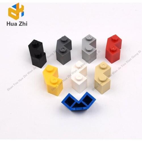 Building Blocks Parts 87620 10PCS Wedge 2 x 2 Facet LEGOING MOCS Education