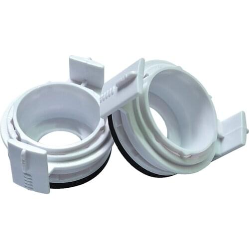2X XENON HID H7 Bulb Holders WHITE ADAPTORS for BMW E46 3 Series 325ci 325i 330ci M3