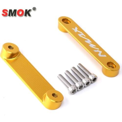 SMOK Motorcycle Accessories CNC Aluminum Alloy Front Axle Coper Plate Decorative Cover For Yamaha Nmax 155 2017 2018