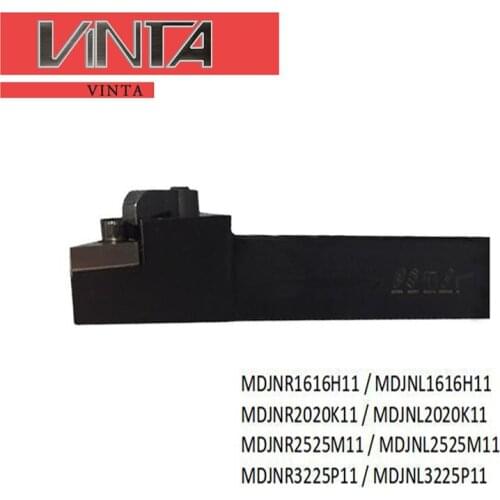 Free shipping CNC lathe external turning tool holder MDJNR1616H11/MDJNR2020K11/MDJNR2525M11/MDJNR3225P11 tools boring bar