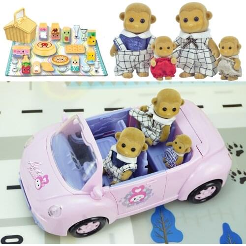 Childrens Birthday Gift Simulation Play House Toy Convertible Sliding Car Rabbit Family Ho Package Toy Halloween Gift