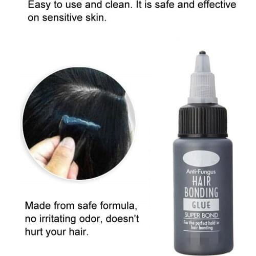 Latex Free and Waterproof Anti Fungus Hair bonding glue super bond the perfect hold in hair bonding