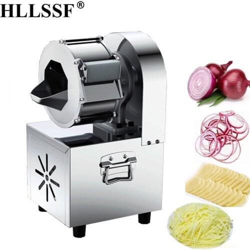 Multifunction Electric Slicer Vegetable Cutting Machine Ginger Cutter Stainless Steel Vegetable Cutter 240W