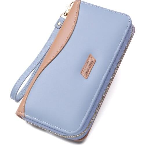 2021 New Women Wallet Long Fashion Money Bag Ladies Leather Clutch Purse Coin Purse Female Card Holder