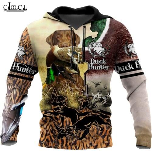 HX Newest Popular Animal Dog Hunting 3D Print Hoodie Men Women Tracksuit Pullover Fashion Casual Autumn Hoodies Drop Shipping