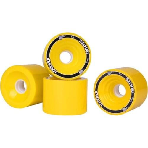 75mm*44mm Skateboard 78A High Performance Street Brushing Skate Board Wheel Rodas for Flat Single Double Long Road 4 pcs/lot