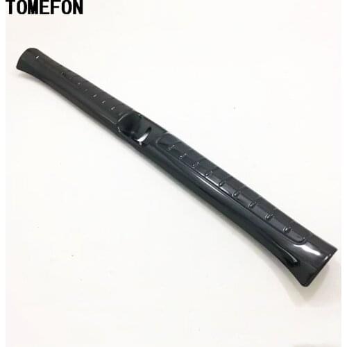 TOMEFON For Honda Accord 10th 2018 2019 Stainless Steel Rear Trunk Inner Bumper Tail Door Protection Pedel Interior Styling Trim