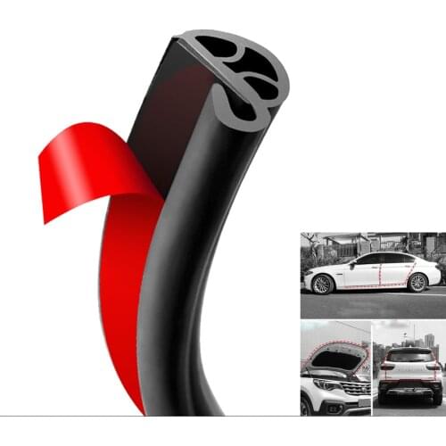 Universal 5M Car Door Scratch Protector Lips Cover Auto Styling Moulding Trim Bumper Grill Strips