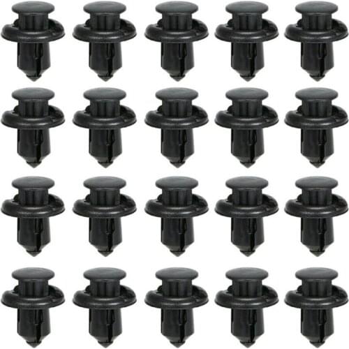 190pcs/set Fixing Fastener Plastic Car Buckle Rivet Clips Universal 6 Sizes Accessories For Bmw Golf Tesla Passat