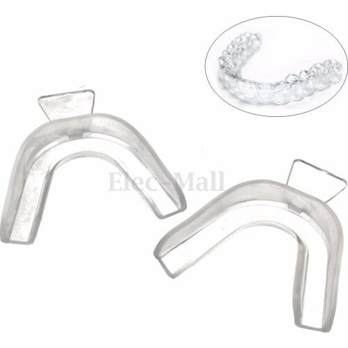 2pcs Thermoform Moldable Mouth Teeth Dental Trays Tooth Whitening Guard Whitener