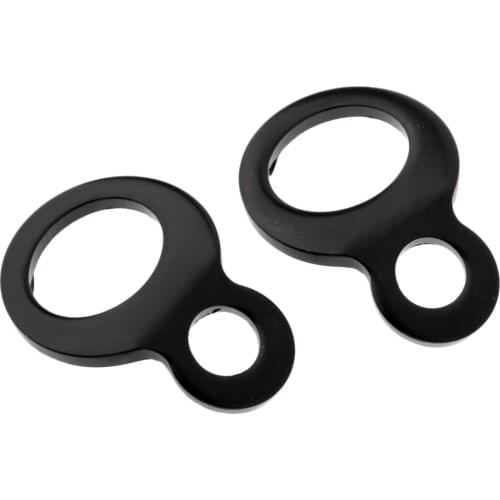 2pcs O-Rings Heavy Duty Steel Tie-Down Anchors for Motorcycles ATVs, Trucks, Trailers, Boats, RV Campers, TieDowns Strap Rings