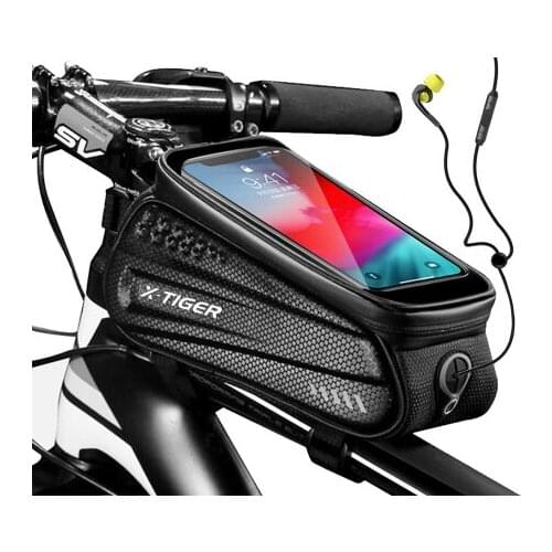 2020 Bicycle Bike Rear Bag Rainproof Nylon Bike Saddle Tube Bag Outdoor Cycling Mountain Bike Back Seat Tail Pouch Package X728