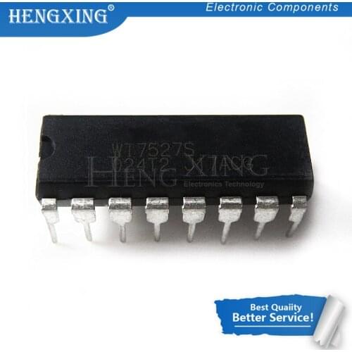 5pcs/lot WT7527S WT7527 DIP-16 In Stock