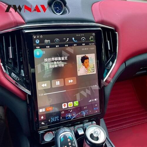 Android Tesla Series For Maserati Ghibli Levante Quattroporte GT GC GranTurismo DSP Screen Car GPS Navigation Multimedia Player