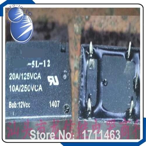 Free Shipping 20PCS Used relay MKB-5L-12 22F-1C-12V YF0923