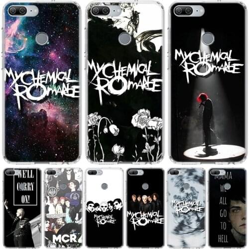 My Chemical Romance MCR Phone Case for Huawei Honor 10 9 Lite Y9 Y5 Y6 Y7 2019 8X 8A 8S 7A 7X 10i 20i Pro V30 Art Coque Capa