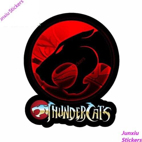 Thundercats Logo Car Stickers Body for Bumper Window Laptop Motorcycle Refrigerator Car Decal Decoration Accessories KK13*11cm
