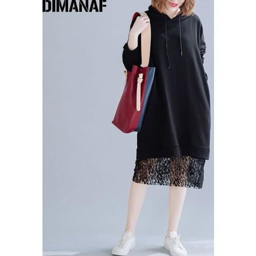 DIMANAF Women's Sweatshirts With Long Sleeves