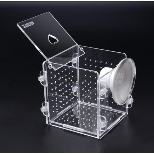 Aquarium Fish Breeding Isolation Box Fish Tank Incubator Breeder for Baby Fish