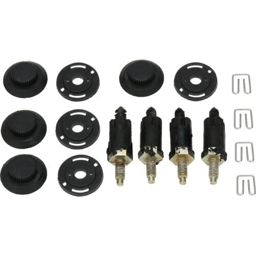 KKMOON 2.0 HDI Engine Cover Bolt Bonnet Hood Clip Kit for CITROEN PEUGEOT