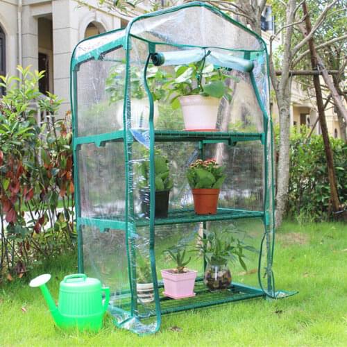 Greenhouse Cover 3 Tier PVC Plant Greenhouse Replacement Plants Flower House Grow Tent Cover for Garden Gardening Flowerpot