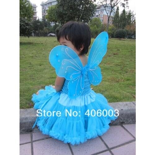 Cute baby girl winter skirt chiffon fluffy pettiskirts tutu for childrens skirt