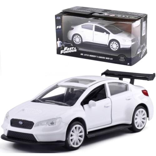 JADA 1:32 Subaru.WRX STI Racing Diecast Car Model Alloy Car Toy Childrens Exquisite Boxed