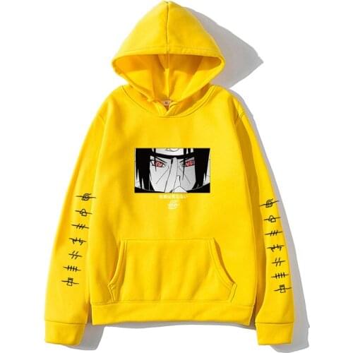 Fashion Hoodies Streetwear itachi Pullover Sweatshirt Men Women Autumn Winter Hip Hop Hoody Harajuku Anime Hoodies