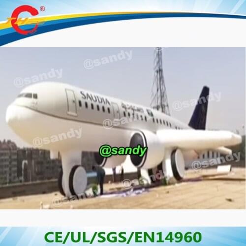 Free air ship to door,Inflatable air plane airways replica model,giant Inflatable aircraft,advertising large Inflatable airplane
