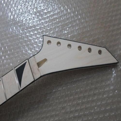Unfinished Guitar Neck maple 24 Fret for Jackson style maple fingerboard