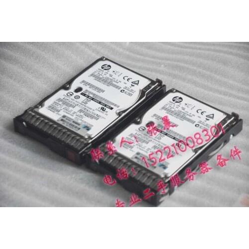 Original HP G8 G9 server 300g 2.5-inch 10K SAS hard disk 653955 with original shelf