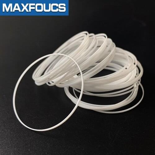 Plastic white gasket for crystal glass Internal diameter 16-25.5mm Thick 0.35mm hihg 0.8mm Watch parts Watch Accessories，1pcs