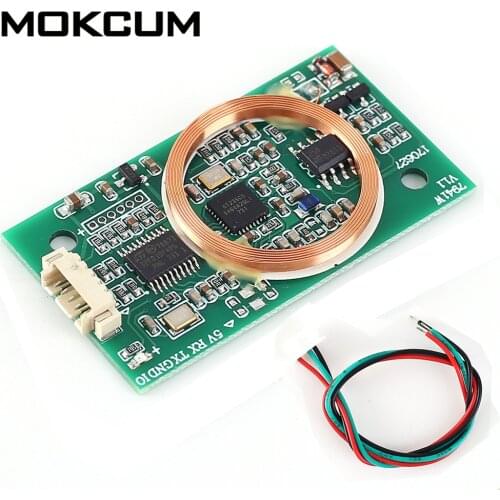 DC 5V Dual Frequency Read Write RFID Wireless Module UART 13.56MHz 125KHz for IC/ID/ Card For Arduino