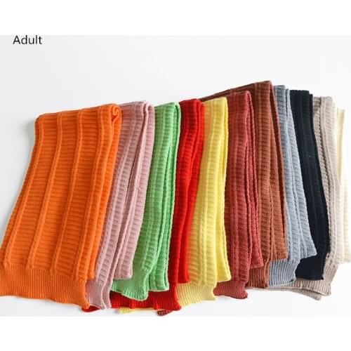Fashion Women Scarf Winter Warm Solid Short Scarf Soft Woolen Yarn Knitted Scarf Foulard Femme Stretch Neck Ring шарф женский