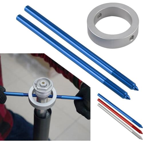 Universal Fork Spring Compressor Repair Tool CNC Aluminum Motorcycle Accessories For BMW Aprilia Buell Ducati Honda Kawasaki