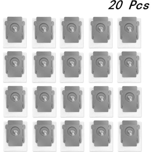 20Pcs Washable Dust Box garbage dirt rubbish bag for iRobot Roomba i7 i 7 Plus S9 S9 + E5 E6 Robot Vacuum Cleaner Accessories