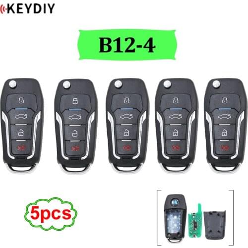 5pcs/lot B12-4 universal B series remote control for KD200/KD300/KD900/URG200/mini KD/KD-X2 generate new keys F style