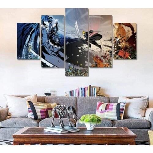 5 Piece Wall Art Canvas Anime Manga Pictures Figure Claude Posters And Prints Home Decor Bedroom Wall Decoration Paintings