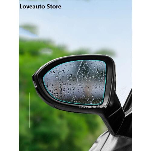 Car Rearview Mirror Protective Film Anti Rain Fog Waterproof Rainproof Side Window Film for Volkswagen VW Golf 8 MK8 2020 2021